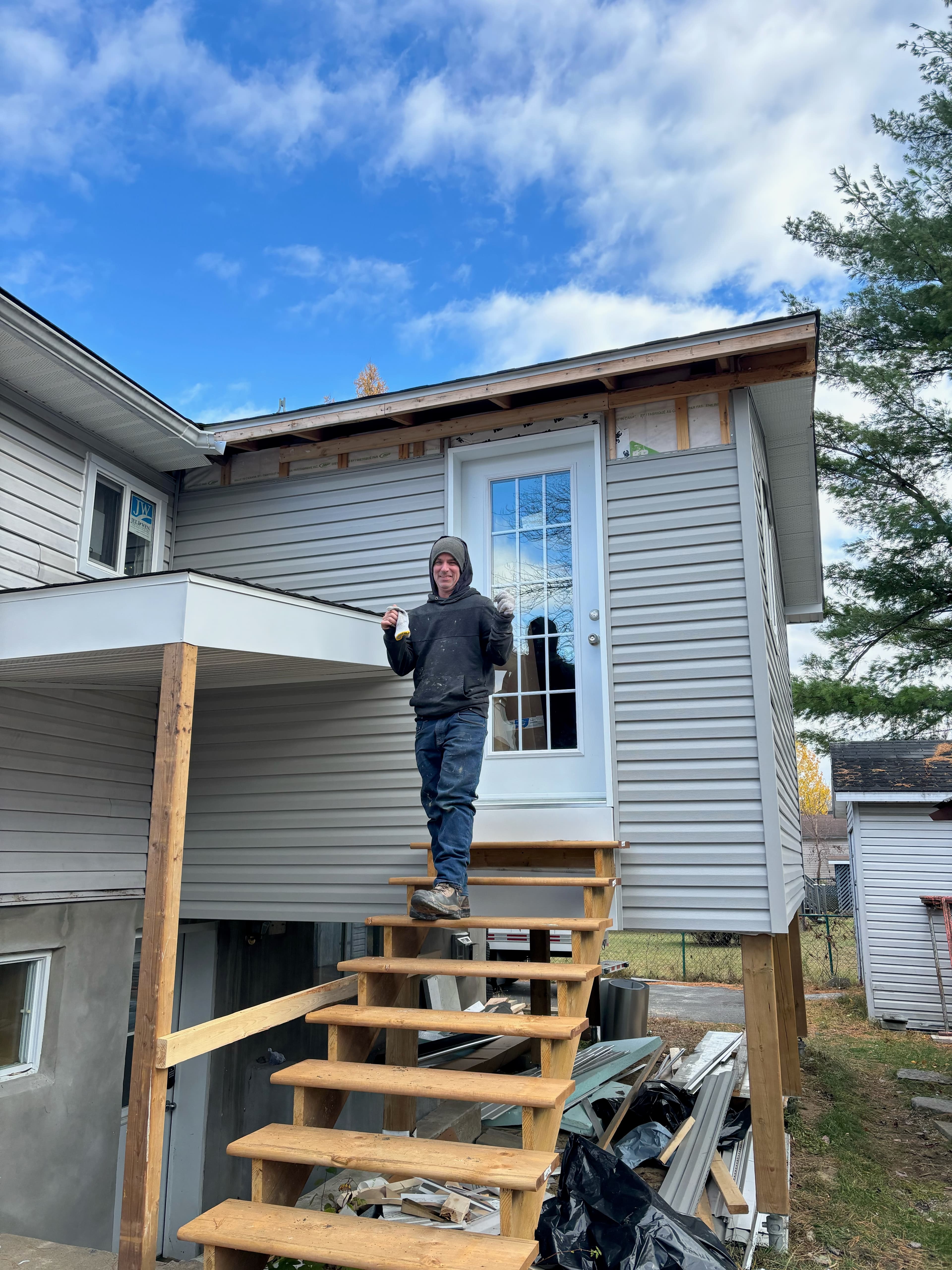 Escalier terminé - Escalier